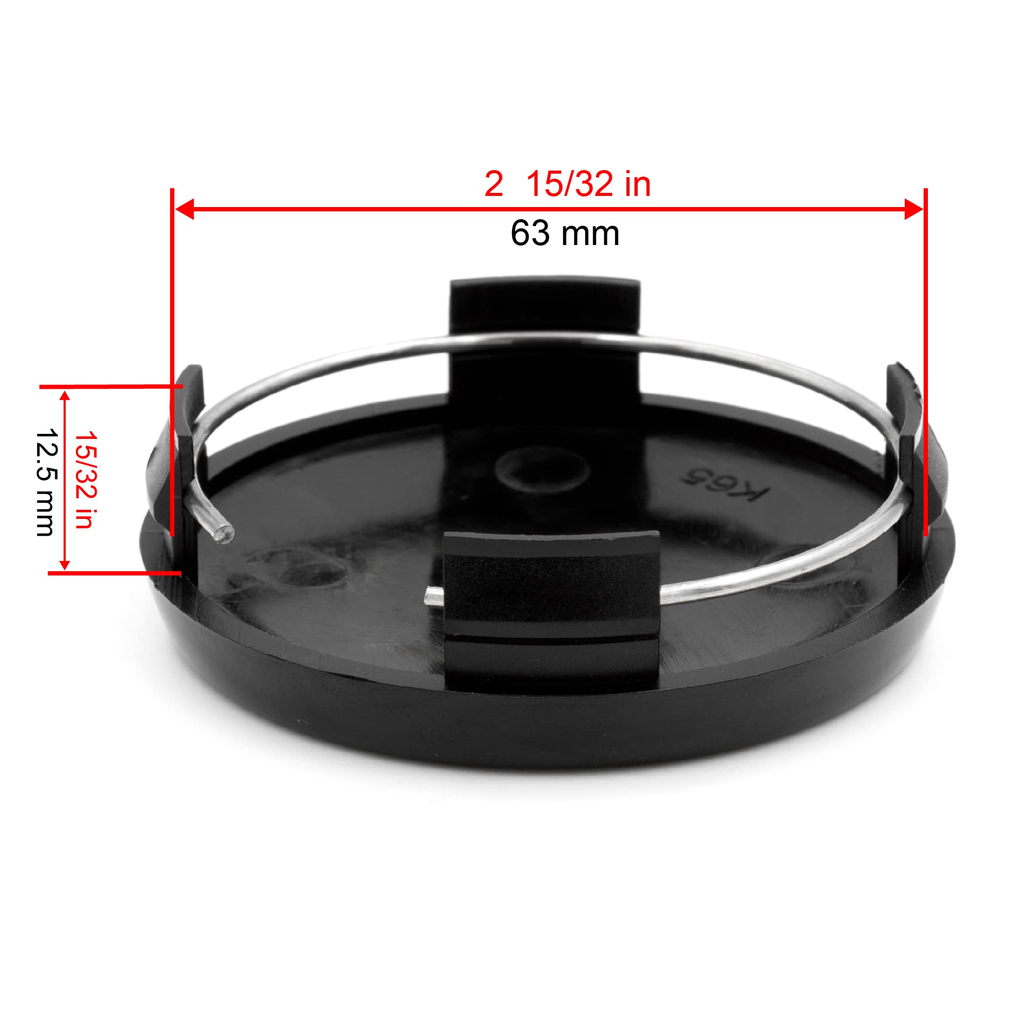 Amazon | ホイールセンターキャップ 65mm 63mm 4枚セット ホイール 