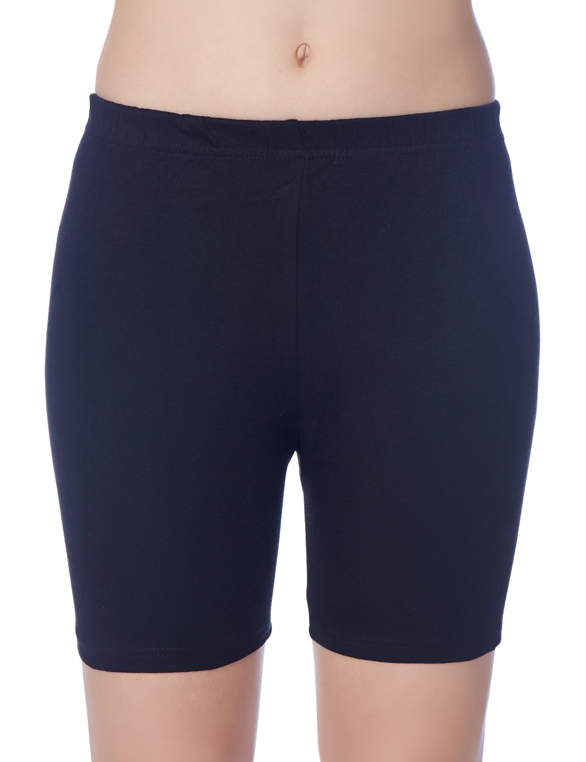 BODYMATE Knee Length Cotton Tights for Women, Durable & Stretchable Activewear for Gym, Yoga, Cycling, Running and Daily Use-image-19
