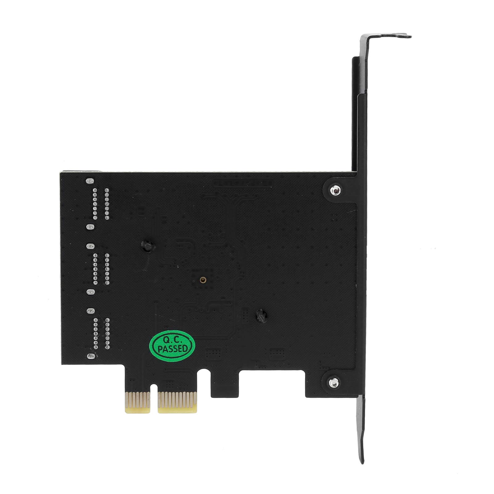 Generic Tarjeta de Expansión con Chip de Operación Estable para Usuarios de Adaptador de Disco Duro PCIe de 6 Puertos para Monitorear la Lectura de Datos, Compatible con, Construido para Durar