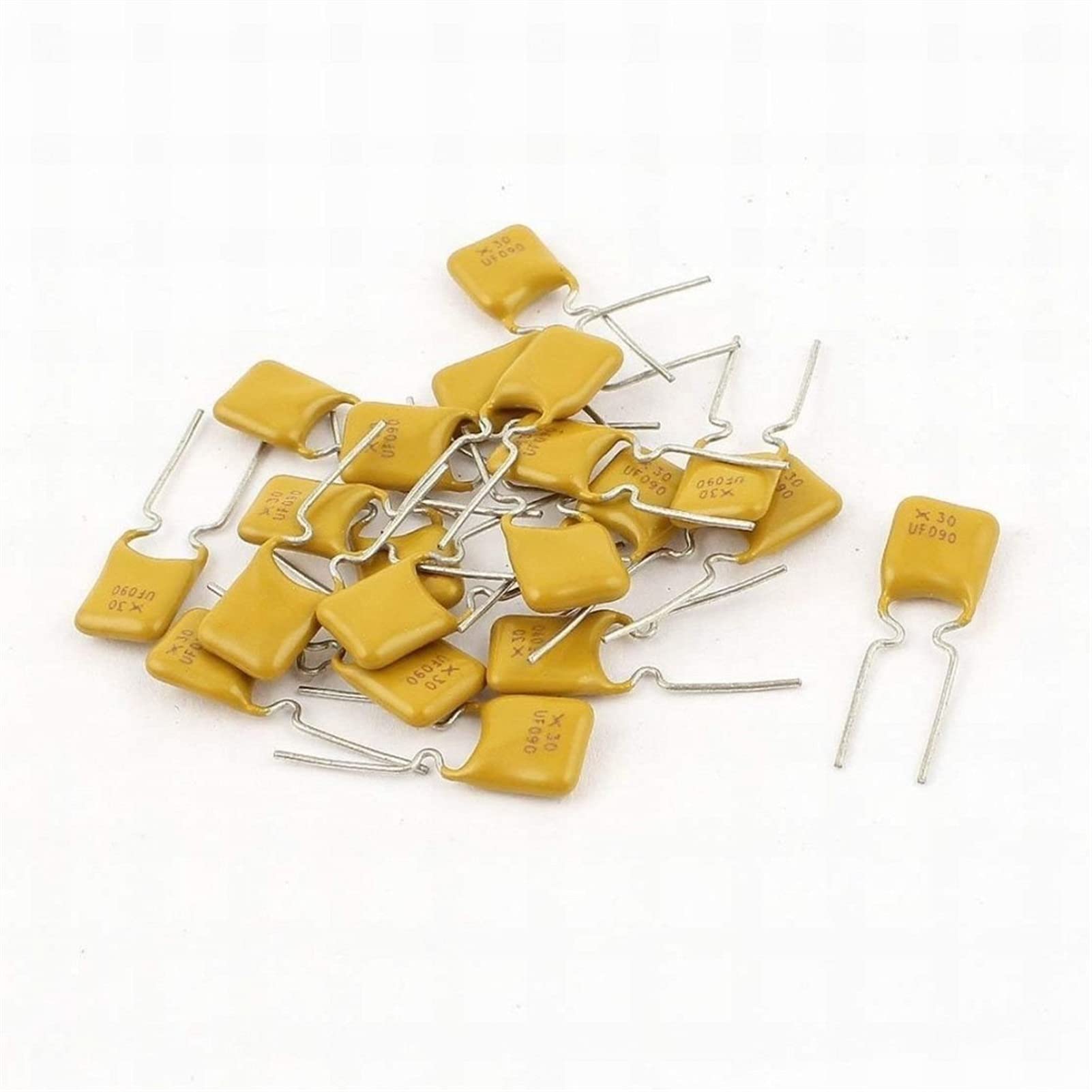 Fusible autoreinicializable PPTC RUEF 30V 0.9A 1.1A .35A .6A .85A 2A 2.5A 3A 4A 7A 8A 9A100pcs(RUEF-250-2.5A)