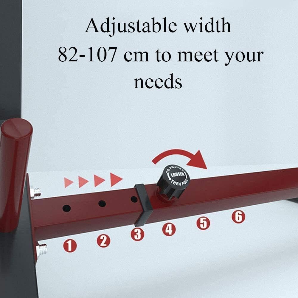 Rack per Squat con bilanciere Regolabile, carico Massimo 300 kg, Power Rack Resistente per Sollevamento Pesi e Palestra Domestica, Design con Gancio a J, copripiedi di stabilità.
