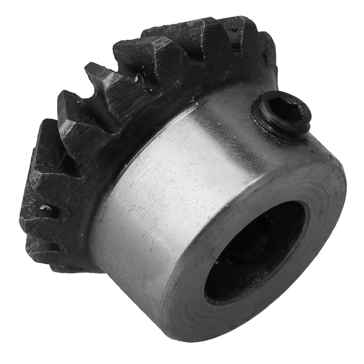 Gorise 2 Stück Stahlkegelr?der, 1,5 Modul, 16 Z?hne, 10 mm Lochdurchmesser, 90 Grad konisches Kegelrad, Lenkgetriebe wird für die mechanische Drehung von Hardware verwendet