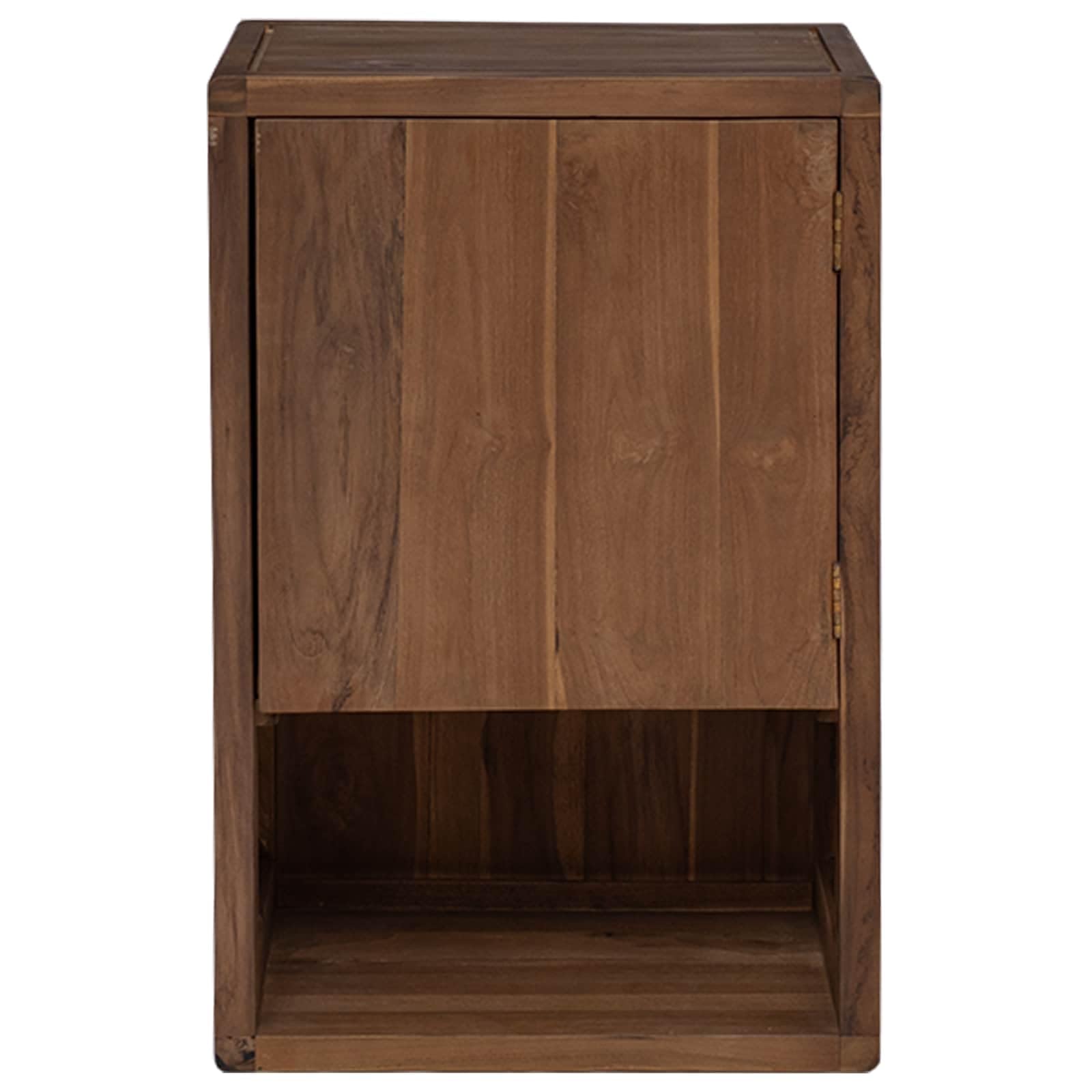 Mensola laterale da bagno in legno di teak, 45 x 30 x 70 cm