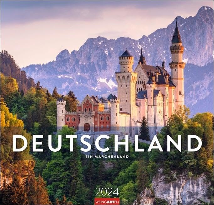Deutschland - Ein Märchenland Kalender 2024, silver