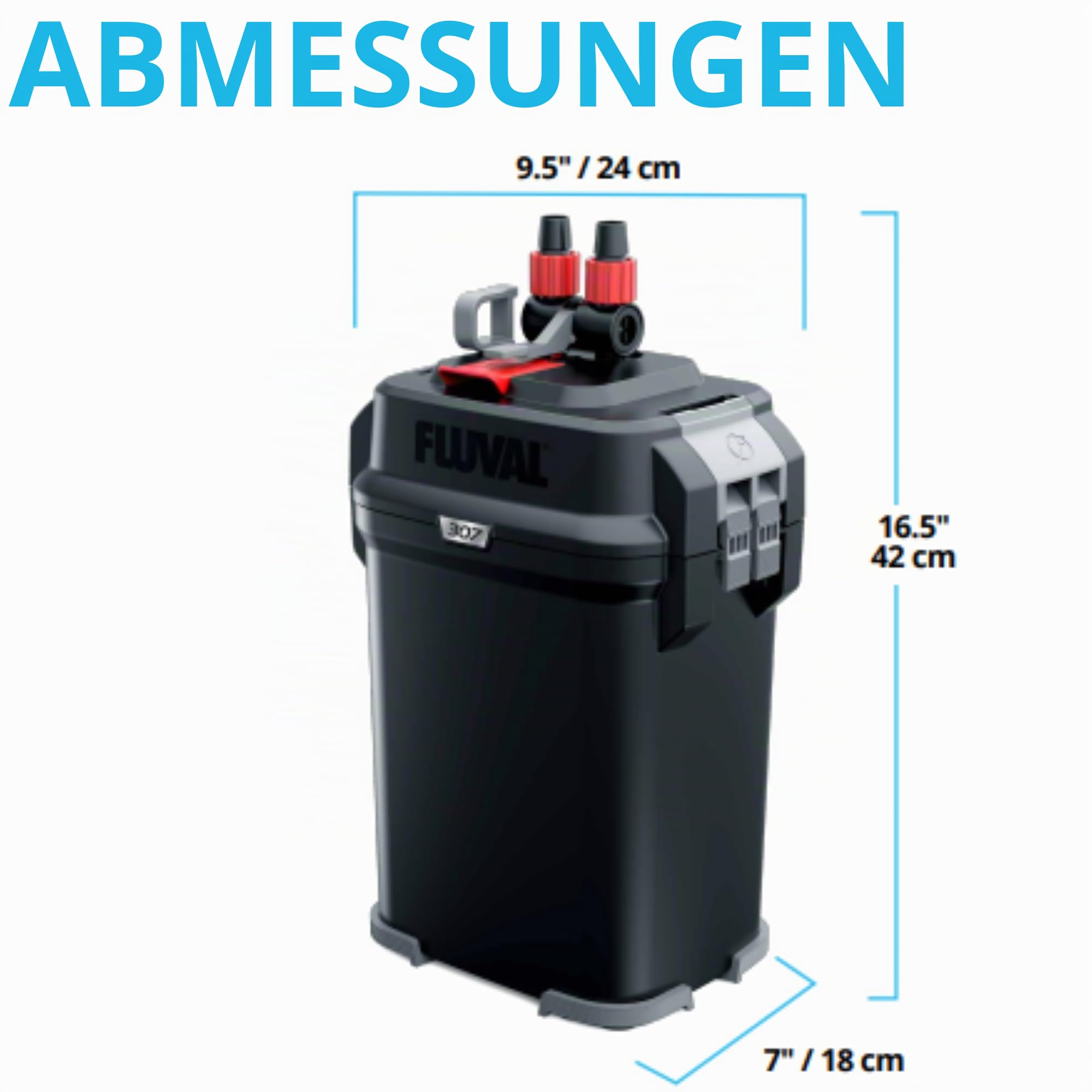 Fluval A446 307 Aussenfilter, 330 l