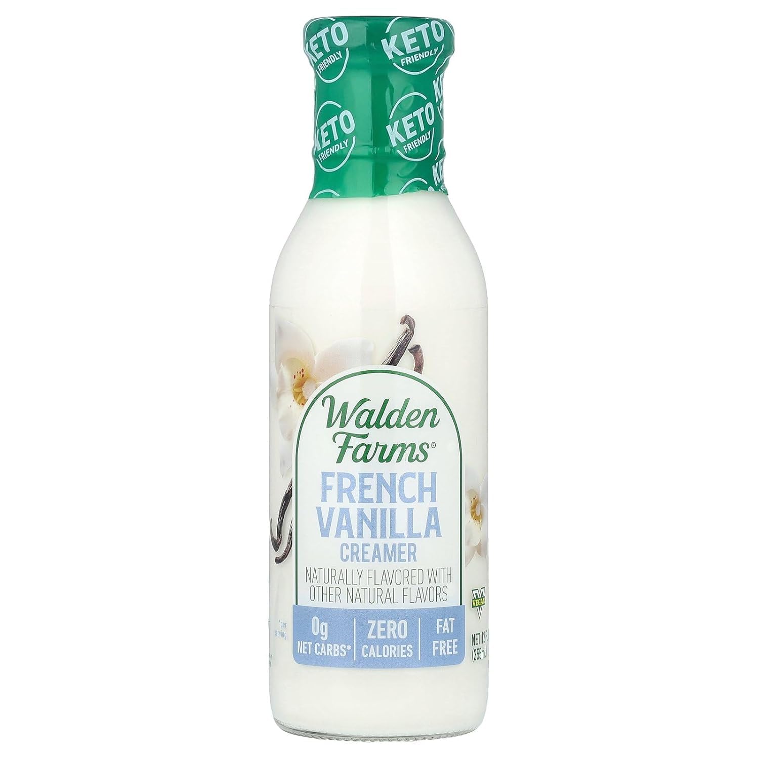 Walden FarmsNear Zero French Vanilla Coffee Creamer, 355 ml, 12 oz.