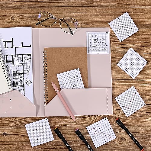 Mr. Pen- Graph Paper Sticky Notes, 6 Pads, 3x3 Inch, Graph Sticky Notes, Math Graph Paper, Graphing Sticky Notes, Grid Sticky Notes, Grid Notepad, Mini Graph Paper 4 61j+w1bWRmL