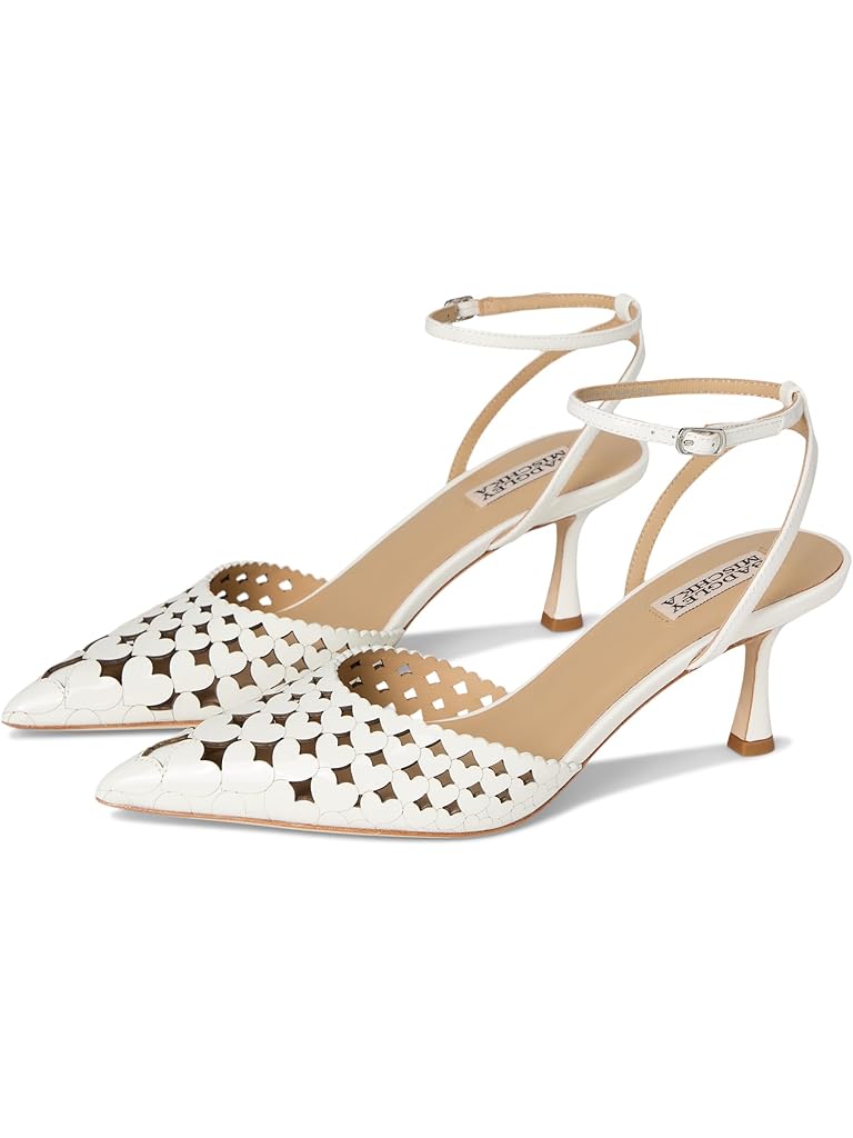 White Badgley Mischka Omelia