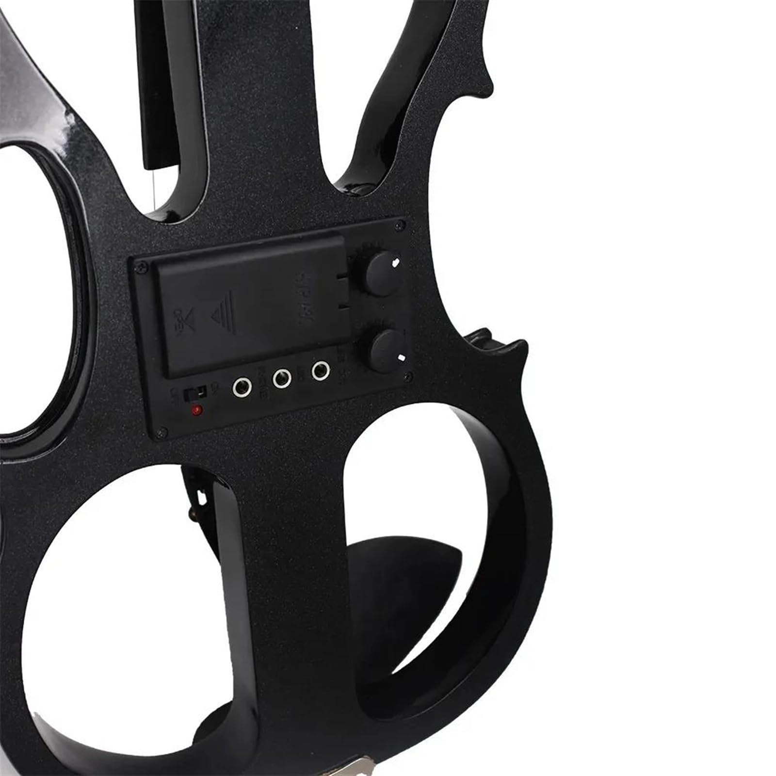 Violino Acustico Elettroacustico 4/4 Professionale Che Suona Uno Strumento Di Pratica Con Custodia Per Arco E Poggiaspalla(Violin)