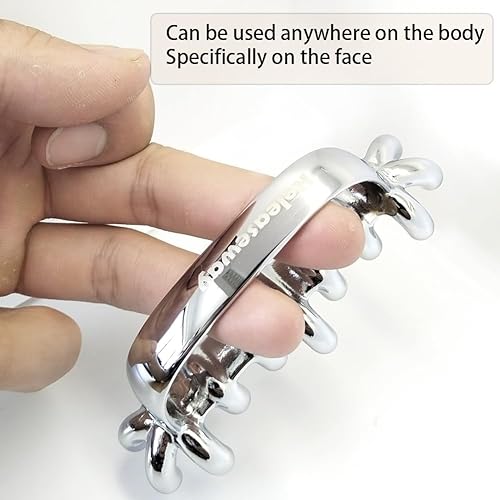 Miniatura 4 de Herramienta de masaje facial de acero inoxidable para masaje de tejido profundo y reducción de celulitis, herramienta de masaje de tejidos blandos e
