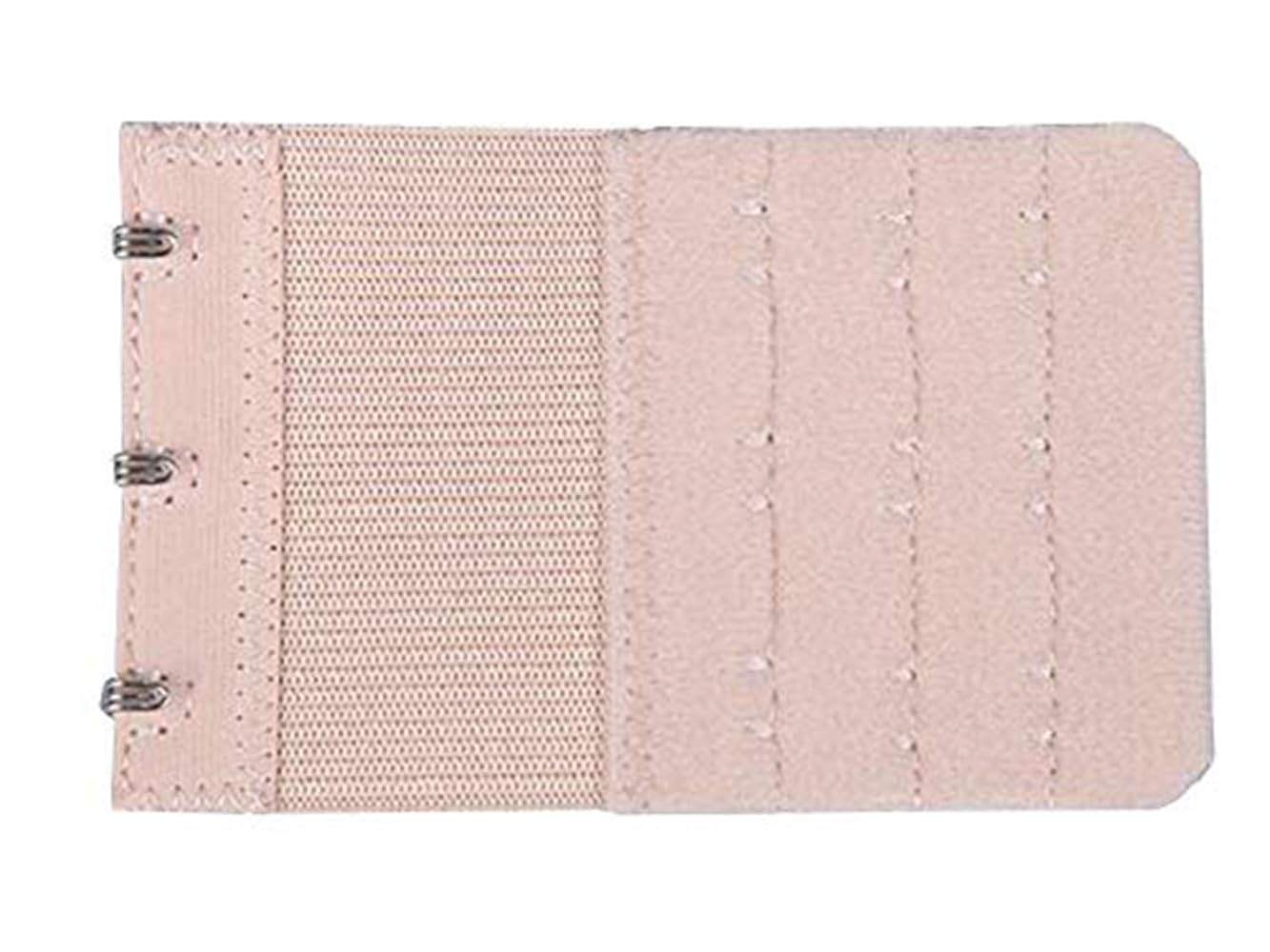 Bra Extenders Elastic Bra Hook Extension 3 Rows 2/3/4 Hook For Women Black 2 Skin Color 2 Hooks