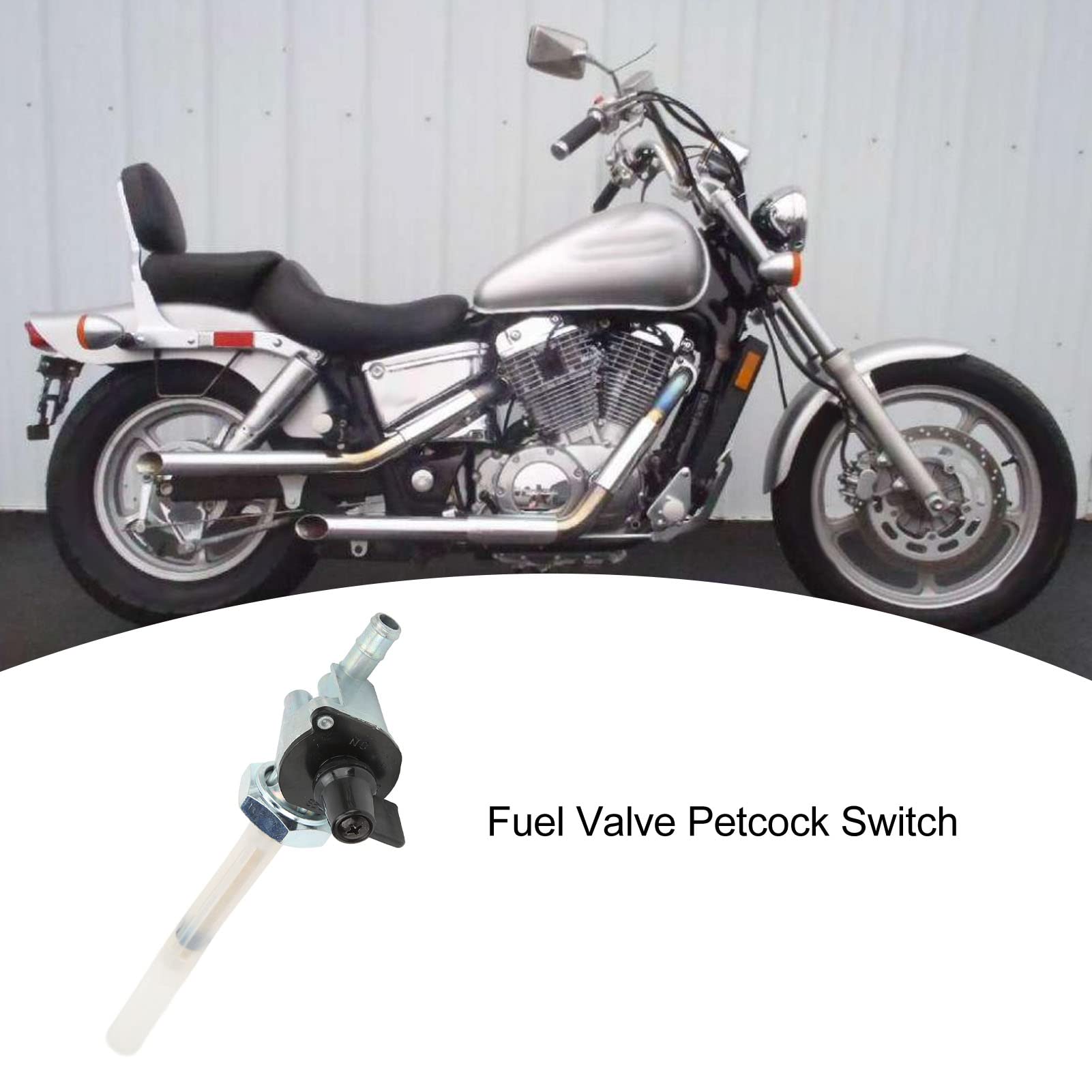 Valvula Gasolina Shadow Aero Válvula De Combustible Para Moto Honda Shadow  VT1100 1995-2007 - Reemplazo 16950-MAH-023 - Control Preciso Recambio  VT1100 1995-2007, image size:1601x1601