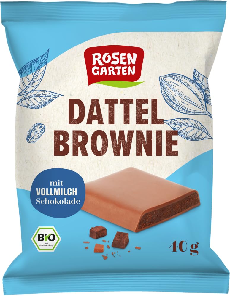 Vollmilch Dattel Brownie 12 x 40 g