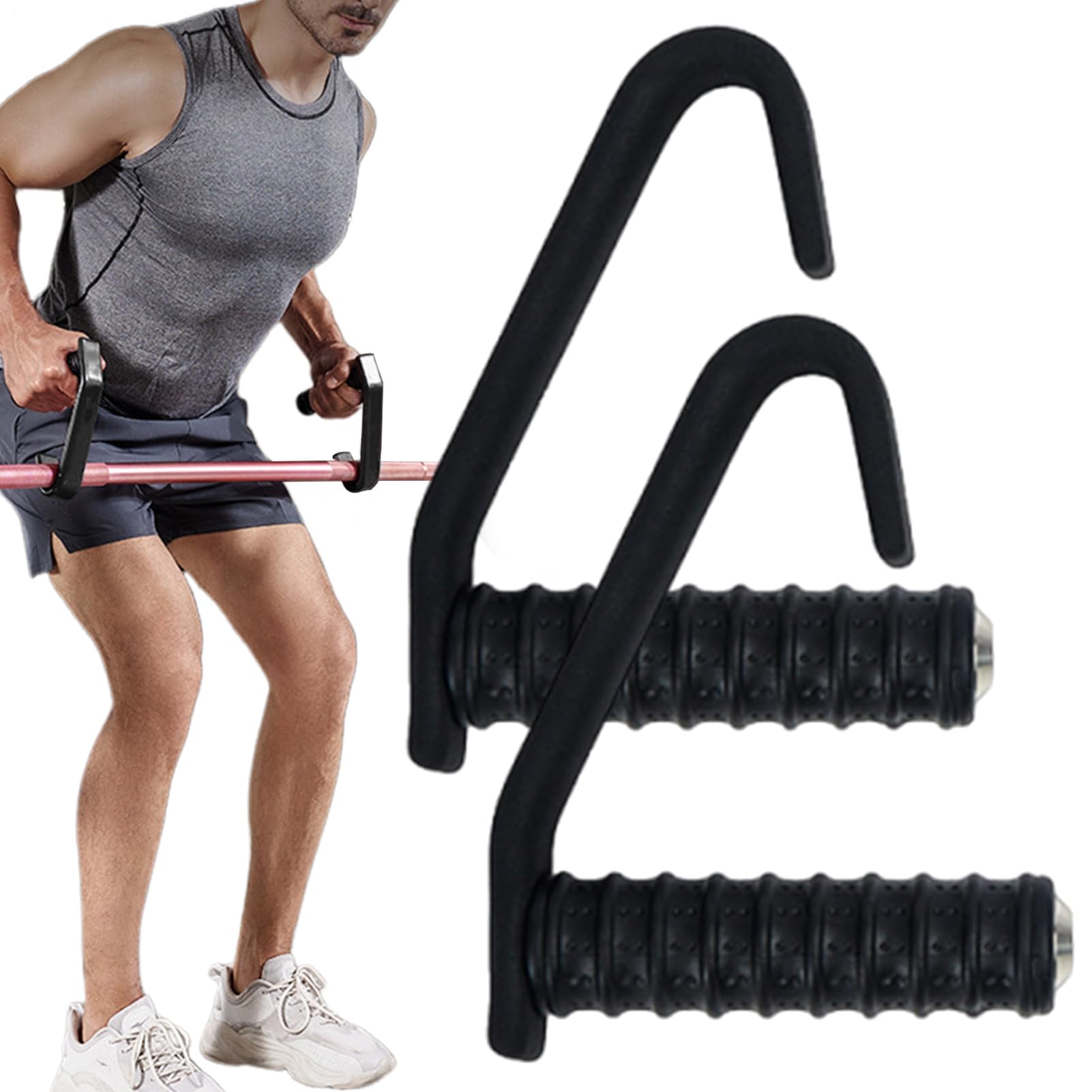 Impugnature ergonomiche per allenamento, maniglie ergonomiche da palestra per stacchi, per uomini, donne, giovani, adolescenti, atleti, ciclisti, golfisti, papà, nonno, moglie, marito, figlio