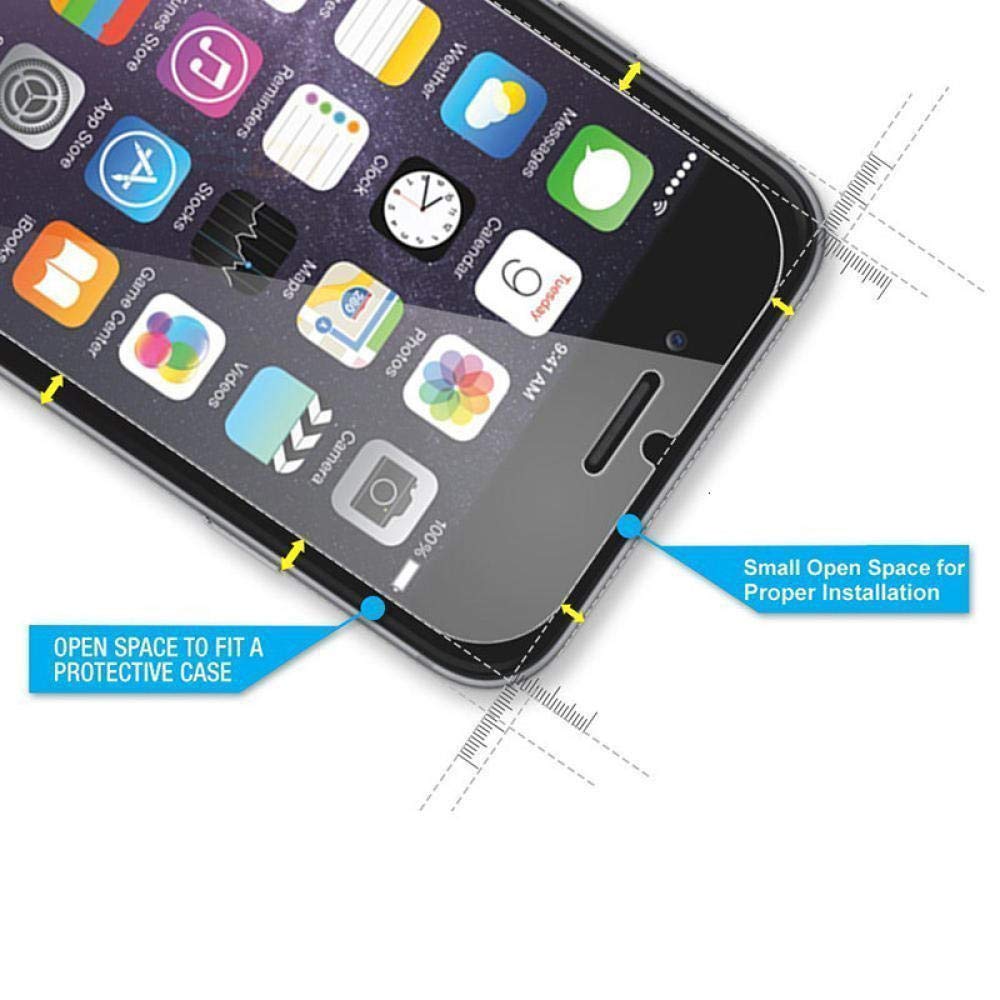 VETRO TEMPERATO PER IPHONE 6 6S 7 8 SE 2020 2022 Pellicola Schermo Protettiva