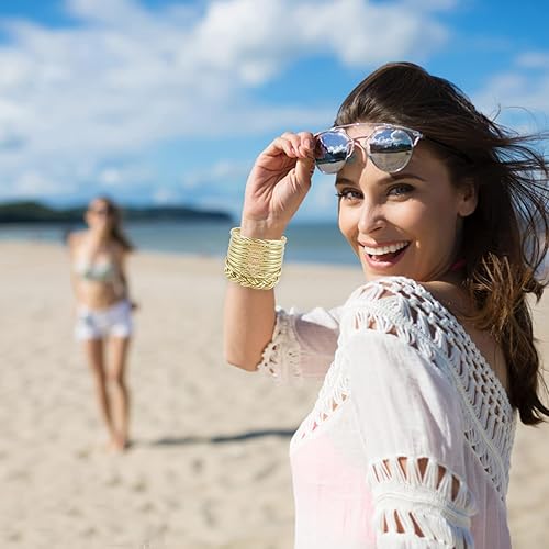 Miniatura 6 de YBMYCM Juego de 9 pulseras de gelatina con purpurina para mujer, pulseras de silicona tejidas de gelatina ligeras con purpurina para niñas