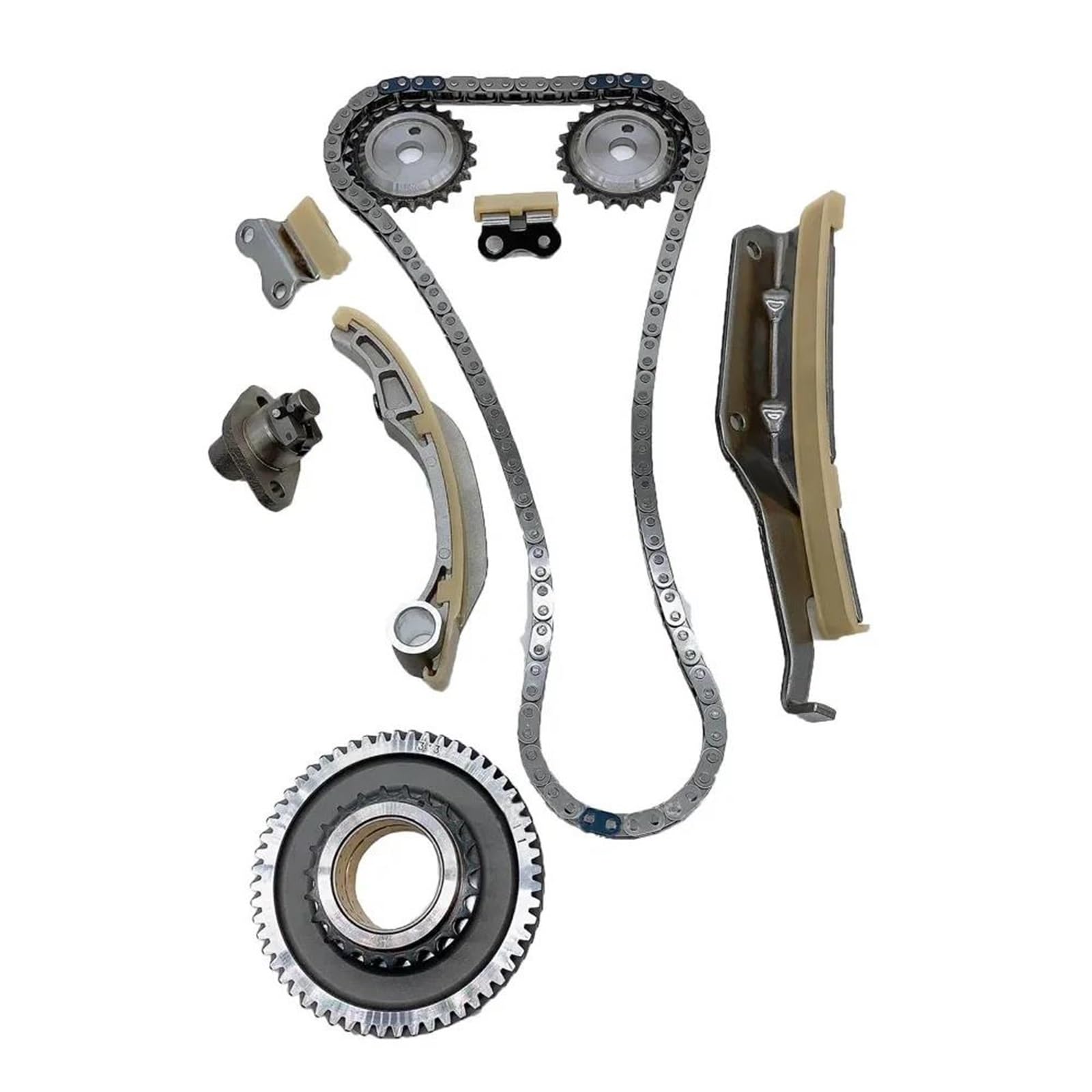 Kit De 9 Tendeurs Chaîne Distribution Moteur À Arbre Cames Pour Pajero 1140A081 4M42 4M41 ME204369 Pignon chaîne