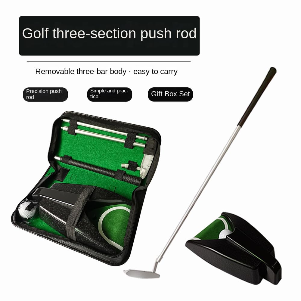 Putter de palo de golf con práctica de rebote automático para hombres y mujeres, juego de putters de golf