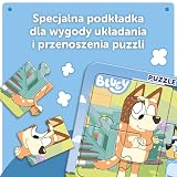 Trefl - Puzzle Ramkowe Baby Bluey i Bingo, Bluey, 2+
