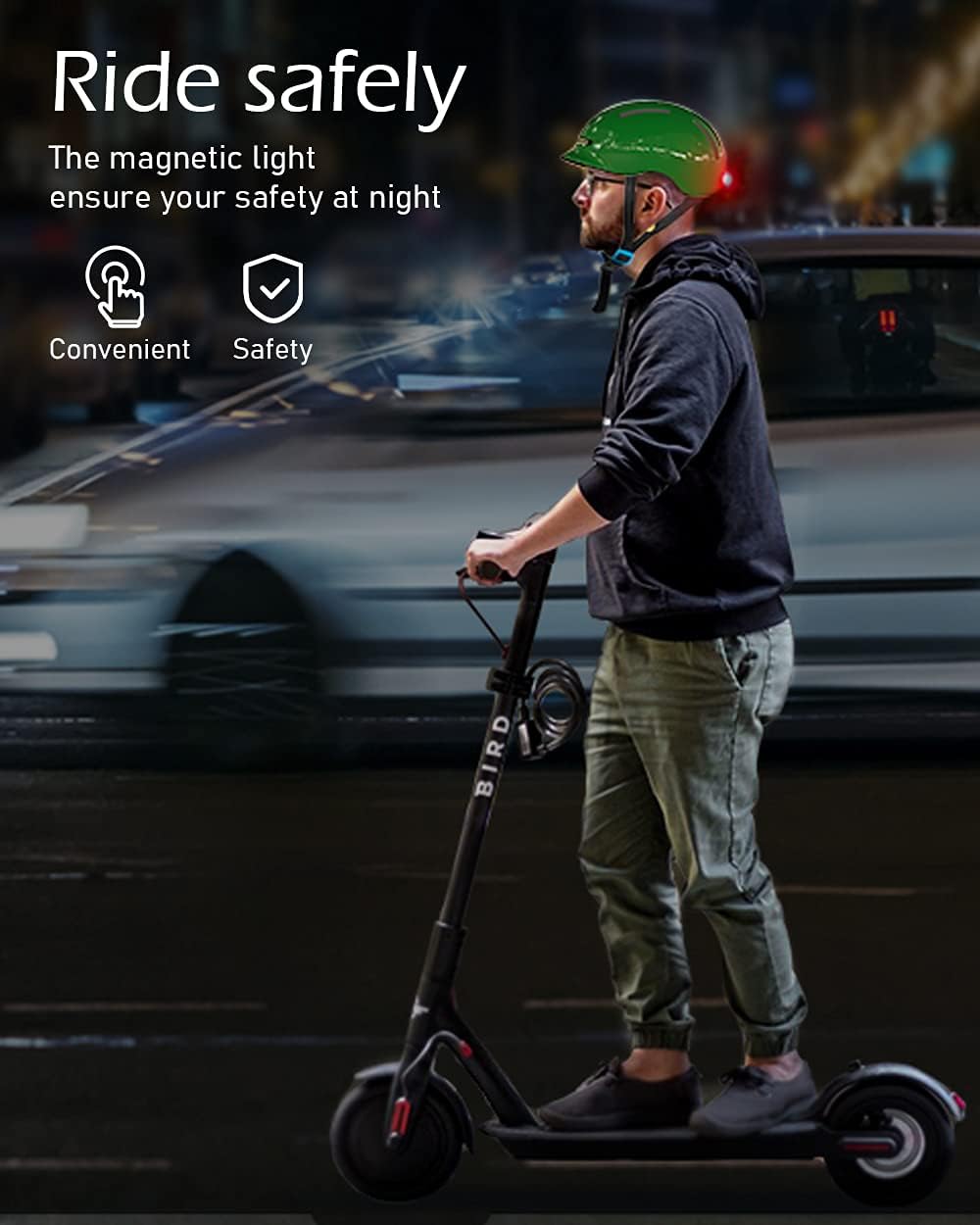 Mountalk Adult Bike Helmet with Light, Mens/Women Cool Bicycle Helmets with Magnetic Rear LED Light : Sports & Outdoors