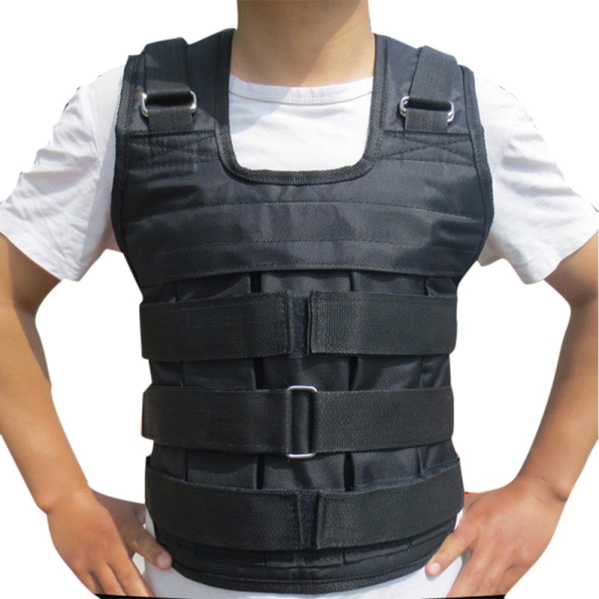 ifundom Gilet Zavorrato da Corsa Regolabile ad Alta Densità Resistente All'usura per Palestra e Camminata Fitness Design Unico Invisibile
