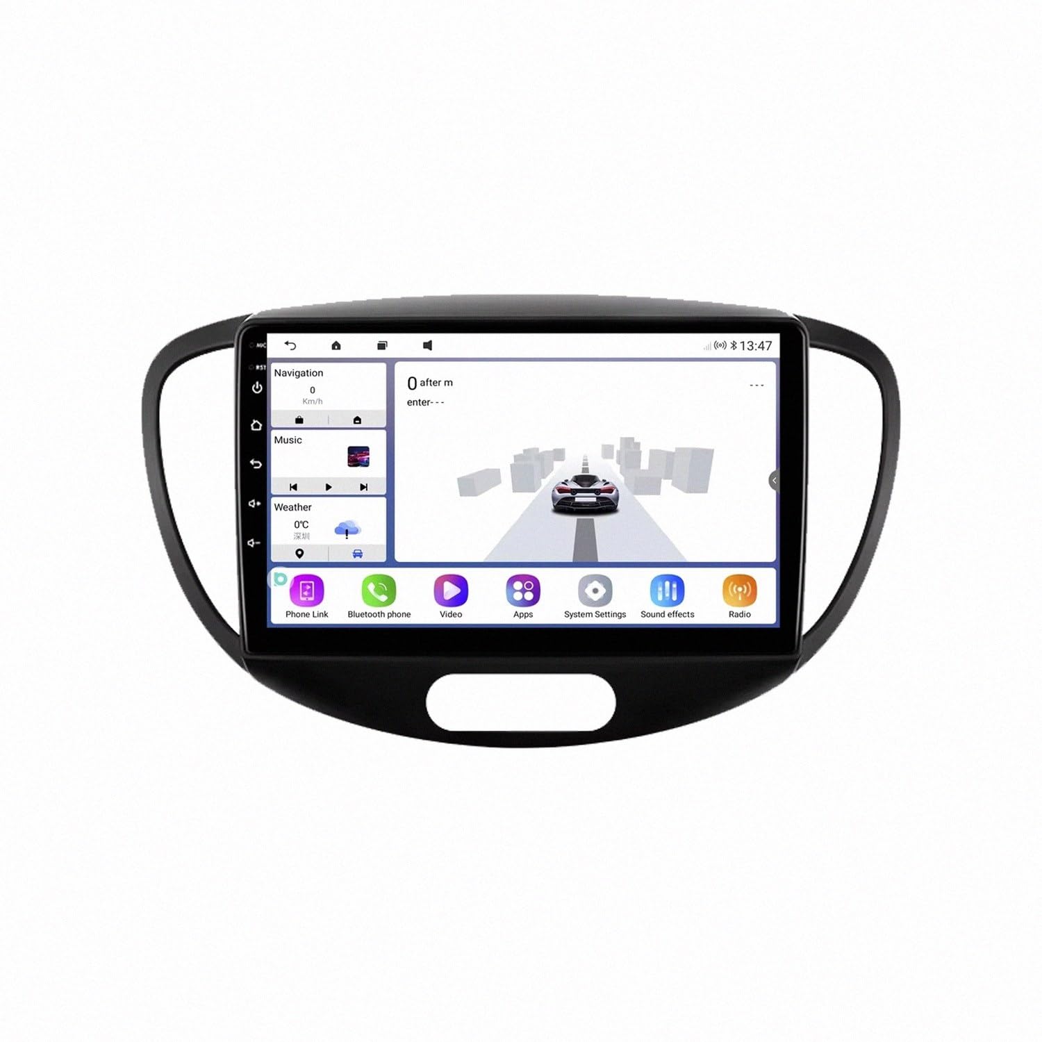 Autoradio con Car Play para Ford Focus 2012-2018 y pantalla táctil 8