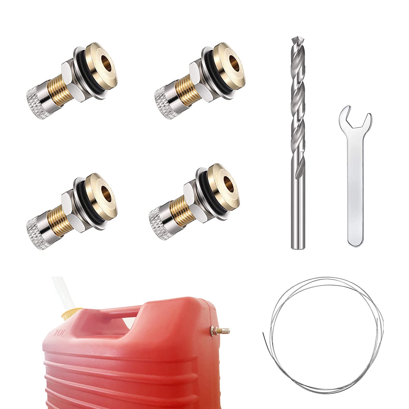 Buy Can Vent Cap, 4 Pack Fuel Can Vent Caps Can Replacement Vent Plugs