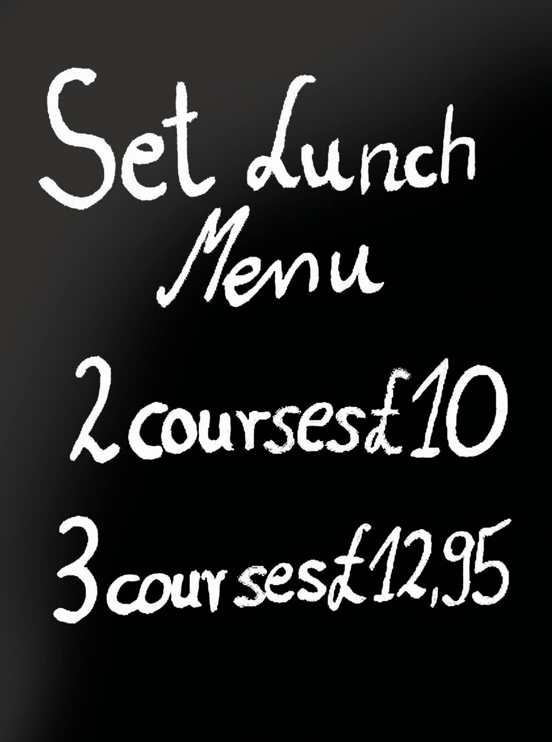 Chalk Board Insert Sheet Poster Clip Snap Frames A1