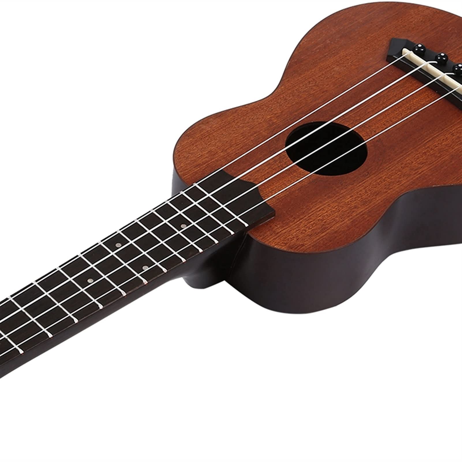 Ukulele koncertowe Początkujący Ukulele 21 Cal Ukulele Beginner Sopran Ukulele Sapele Wood 4 Struny Gitara Mahogany Neck Delikatny Tuning Peg