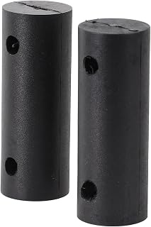 2pcs Black Rubber Windsurfing Mast Foot Tendon Joint Replacement Part, Surfboard Mast Connector, For Surfing And Sail Joint Accessories