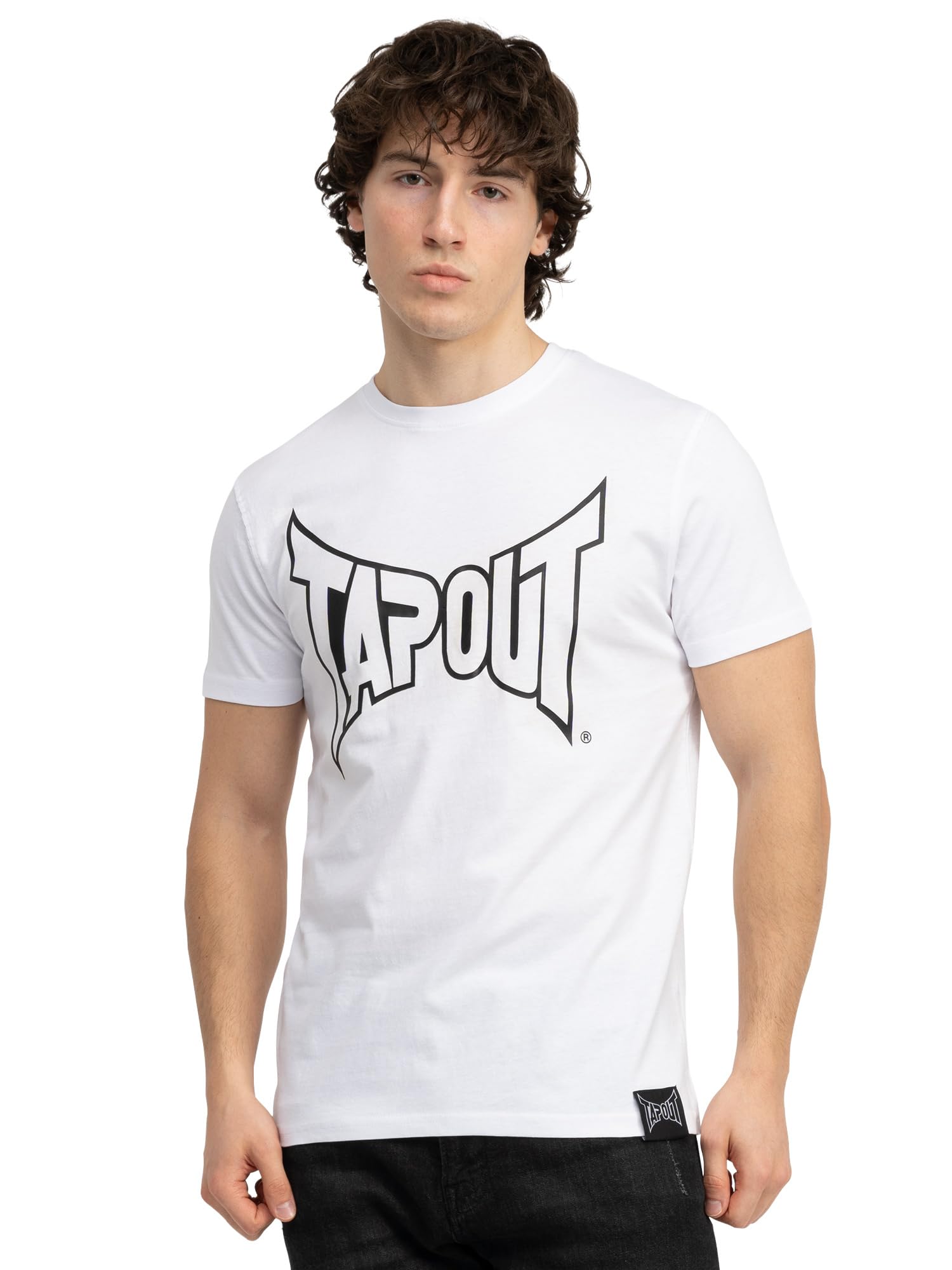 Tapout Men's Blanc T-Shirt Basic