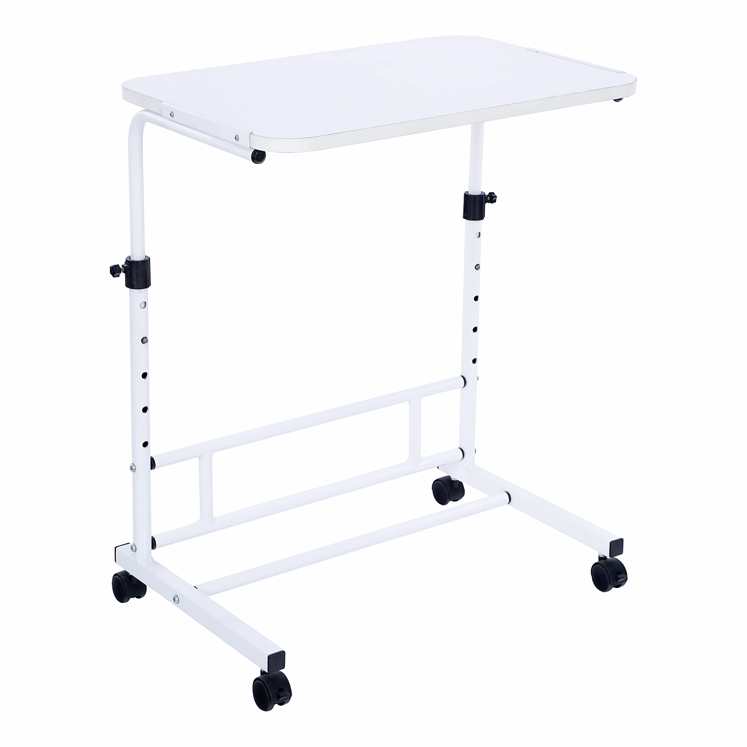 See full amazon price history chart for Pragati Systems® Height Adjustable & Portable Workstation Cum Bed, Breakfast & Laptop Table (Study Table) with Wheels for Home & Office (White) Pragati Systems® Height Adjustable & Portable Workstation Cum Bed, Breakfast & Laptop Table (Study Table) with Wheels for Home & Office (White) (B097XT55VN) Amazon Price History, Amazon Price Tracker