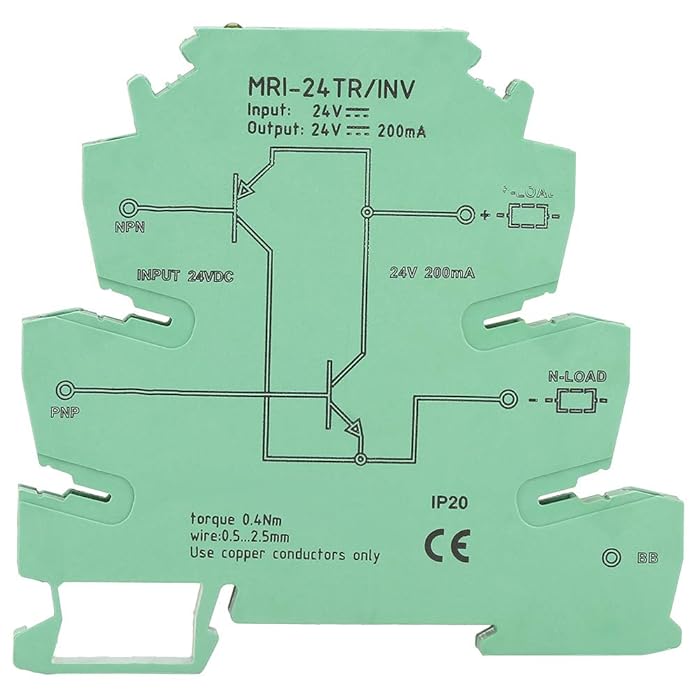 Buy PNP To NPN Signal Converter, Plug in Bridging Type 31g Lightweight Signal Converter 200mA