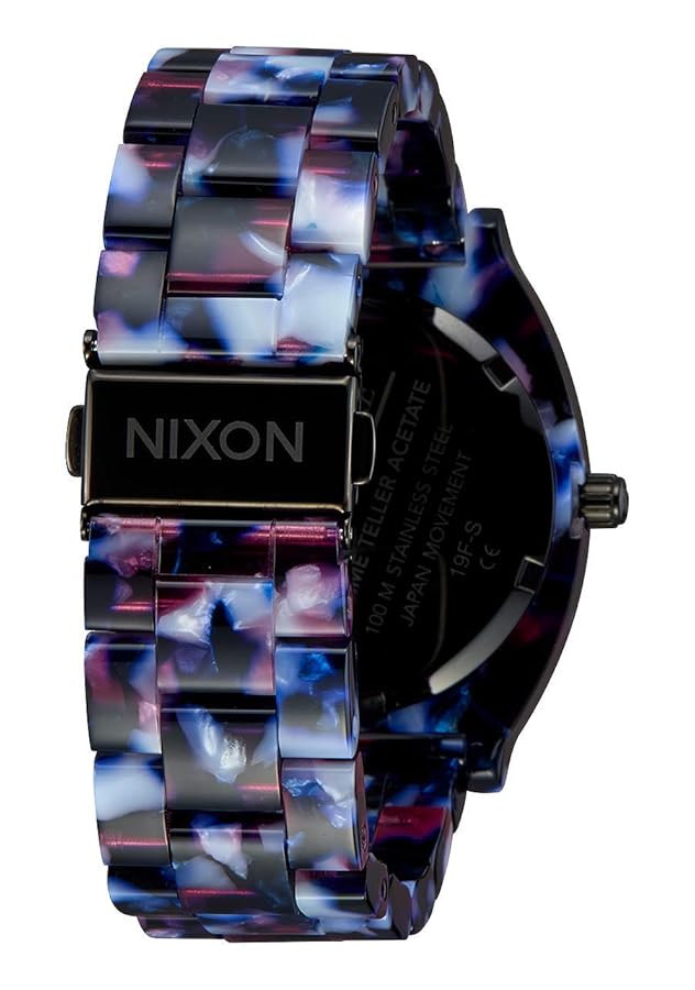 NIXON THE TIME TELLER ACETATE腕時計 Amazon.co.jp: [ニクソン] NIXON 腕時計 TIME TELLER ACETATE