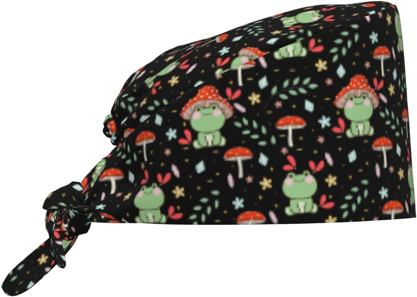 Cute Animals Working Caps with Sweatband Adjustable Tie Back Hat Headgear Beanie