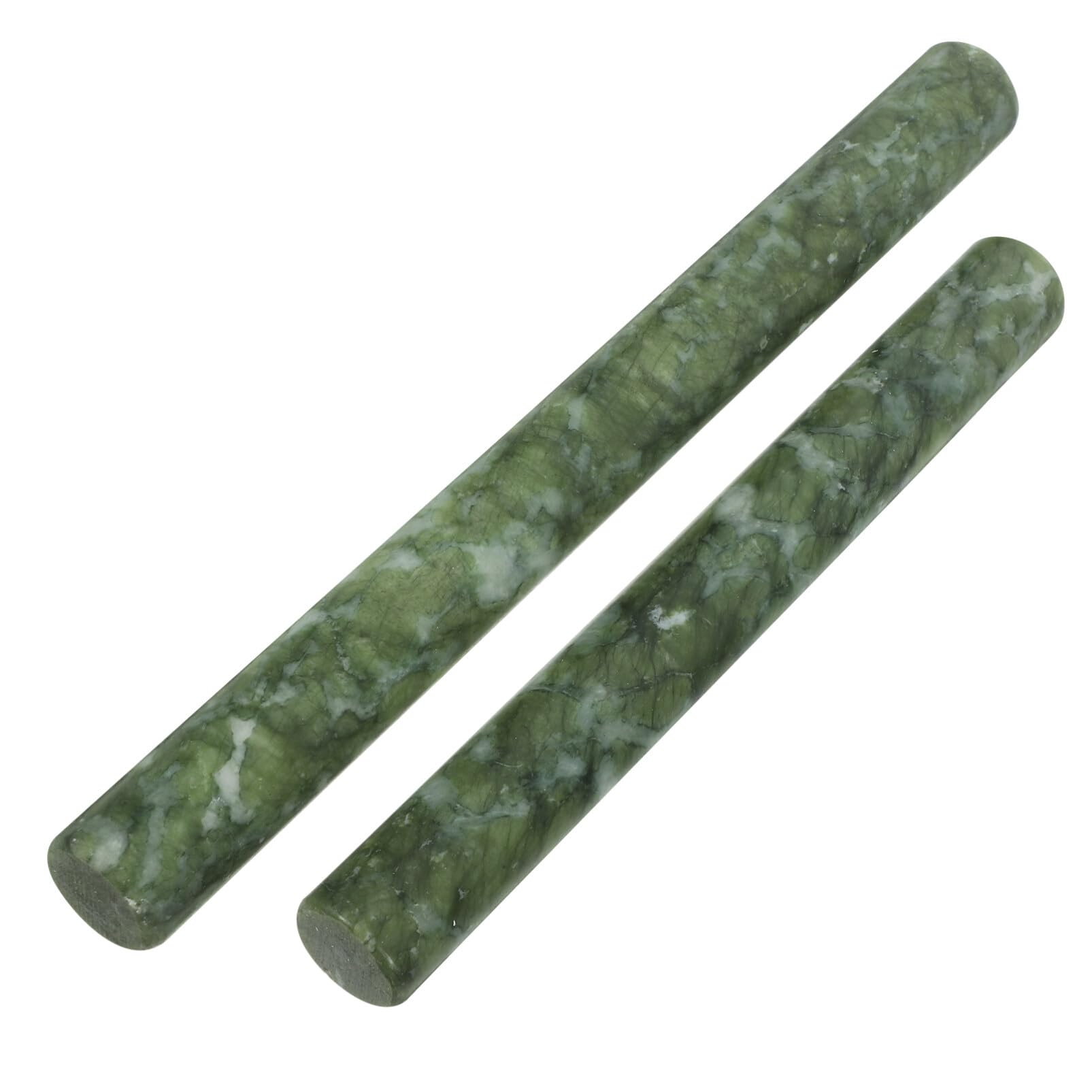 Amosfun 2pezzi Mattarello in Pietra Naturale Antiaderente per Impasto da Utensile Multifunzionale per Pasticceria e Cucina