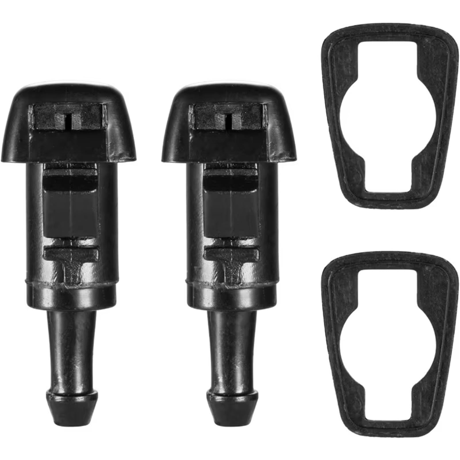 Psrrgztm One Color Compatible With Jeep For Compass 2007 2008 2009 2010 2011-2017 2Pcs Front Windshield Washer Jet Nozzle 5303833Aa 5116079Aa Wiper Nozzles