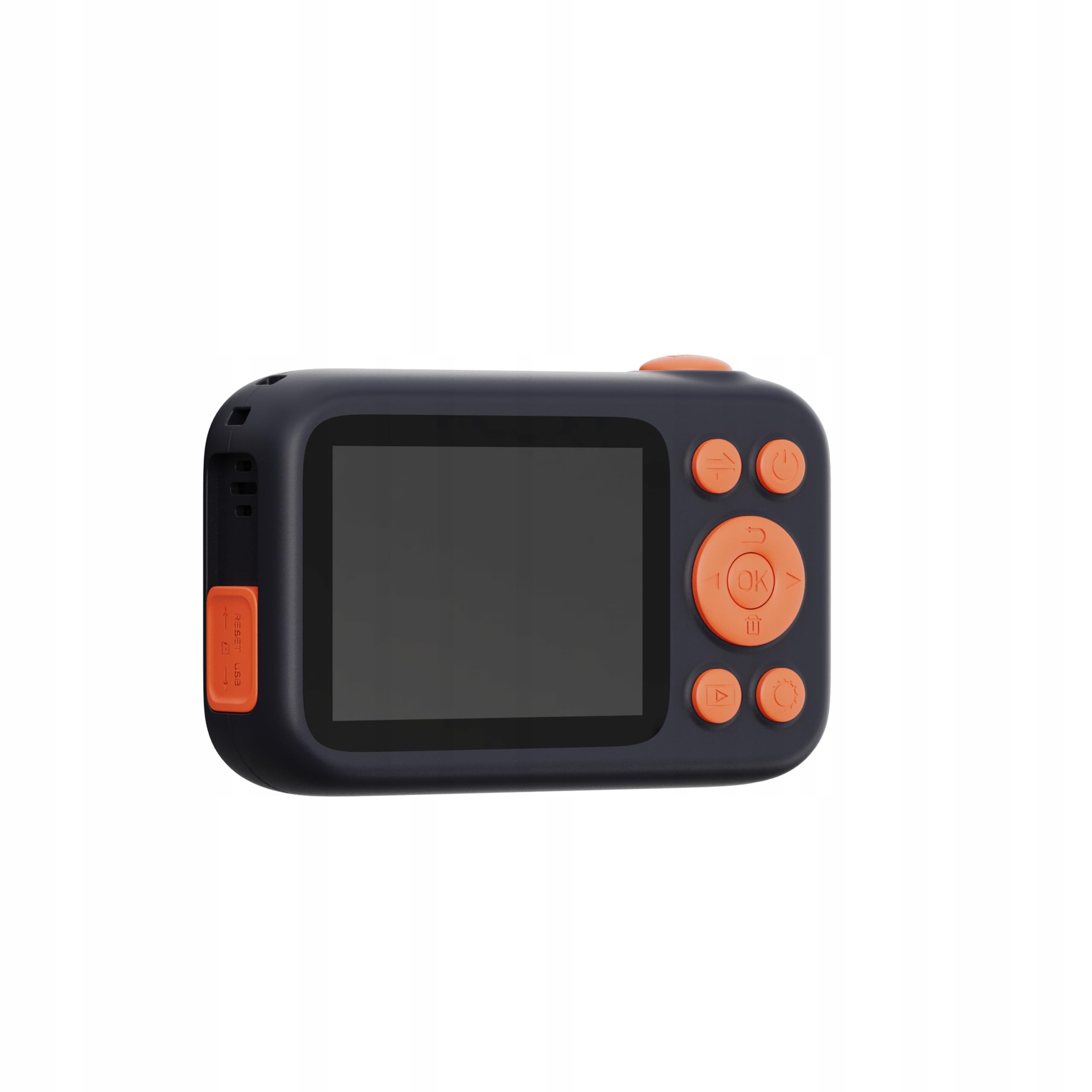 SJCAM FunCam+ Dual Screen H.264 Çocuklar için Fotoğraf Makinesi FullHD 1080p 44MP 2.4” + 1.3" Çift Ekran 650mAh Siyah