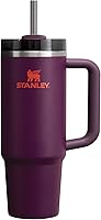 Vista 23 de STANLEY Quencher H2.0 FlowState - Vaso térmico de acero inoxidable con aislamiento al vacío, vaso con tapa y pajita para agua, té o café helado