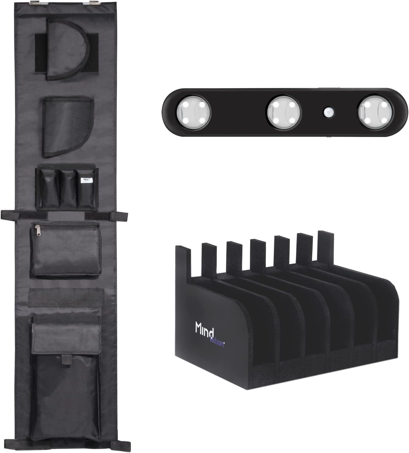 MIND&ACTION Foam Pistol Rack Handgun Holder (6 Holders