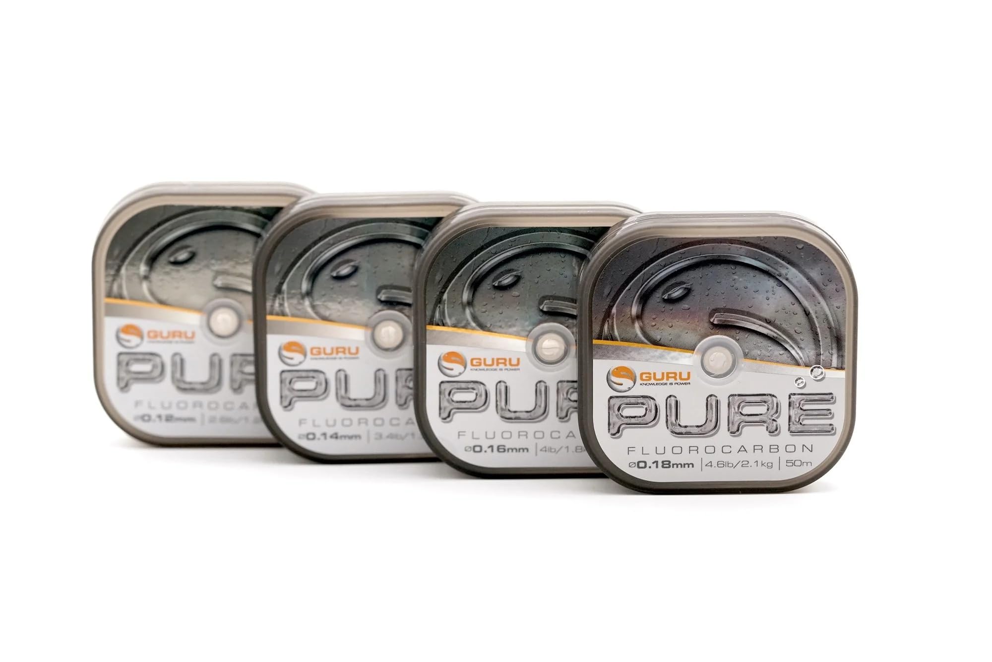 Guru Pure Fluorocarbon 0.30mm 10lb/4.5kg 50m (gfc30)