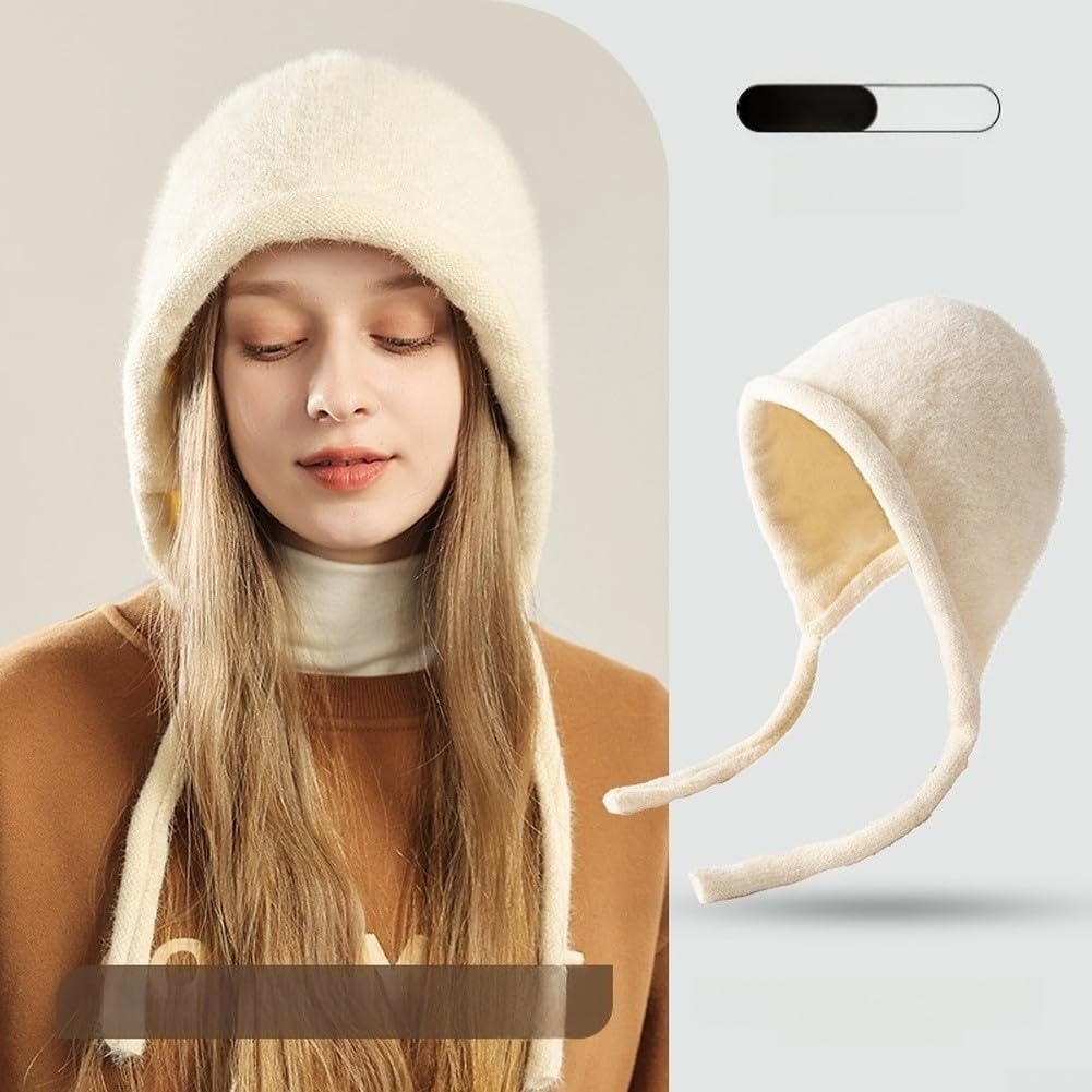 para gorro de para punto para mujer Algodón para suave Ajustable Invierno