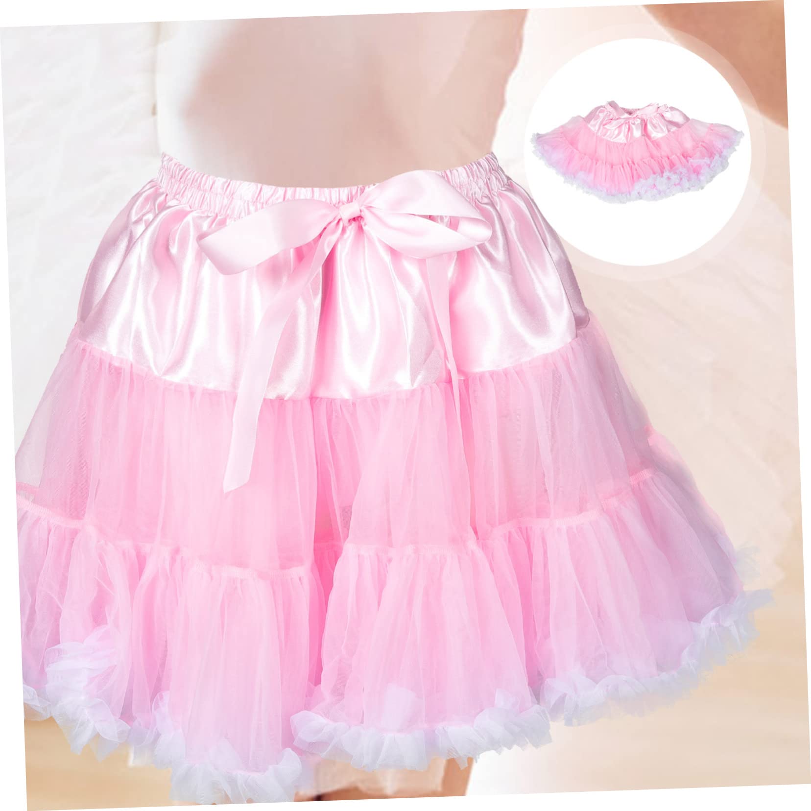 FOMIYES Falda Tutu para Niñas Pequeñas de Tul Falda sin Huesos Ligera para Disfraz Fiesta Fotografía y Cosplay y Fácil de Lavar para Bebés y Niñas