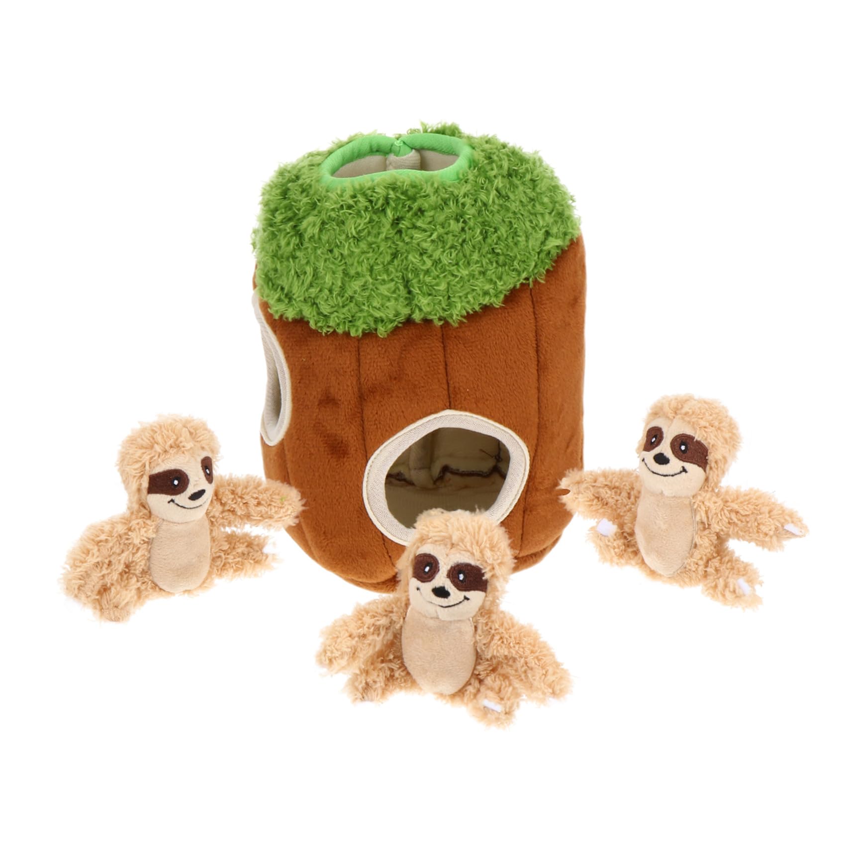 Jouet cache-cache interactif pour chien Mikikit de 4 pièces pour stimuler les chiens curieux