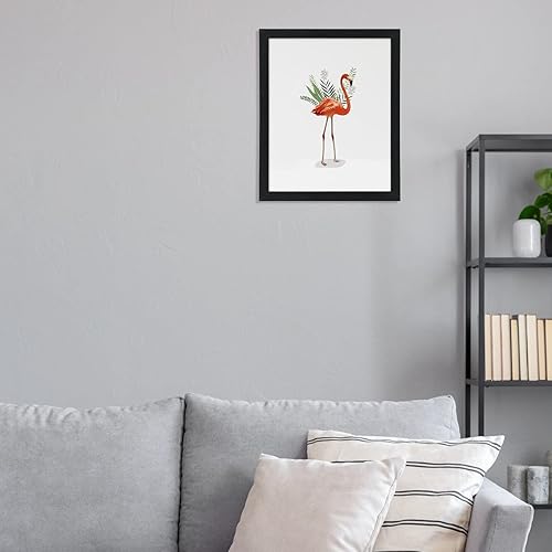 Miniatura 6 de NAOKBOEE Marco de fotos de 6 x 9 pulgadas en negro formatos horizontales y verticales para pared y mesa madera compuesta con plexiglás resistente a