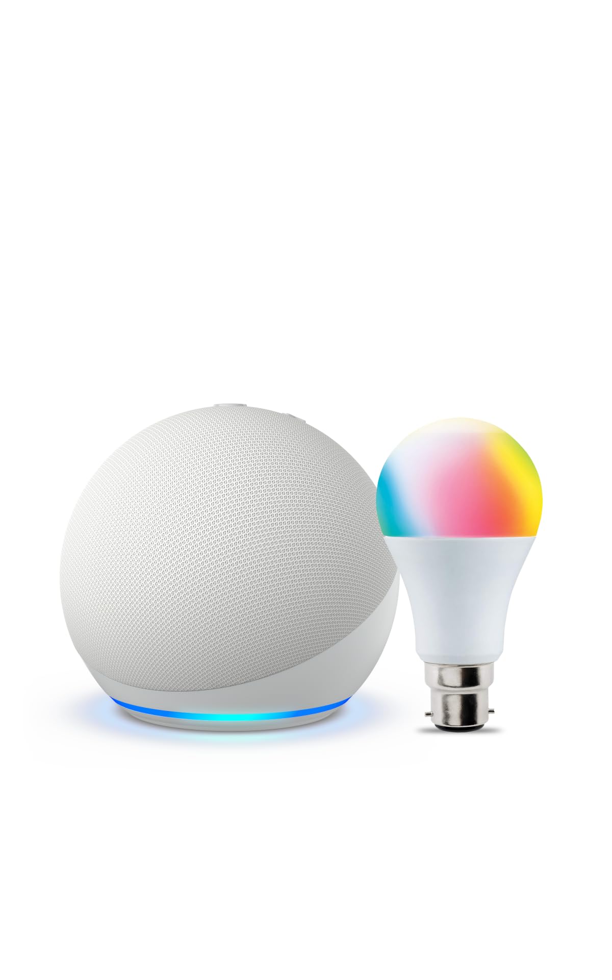 Amazon Echo Dot (5th Gen, White) Combo with Wipro 9W LED Smart Color Bulb-picture-18