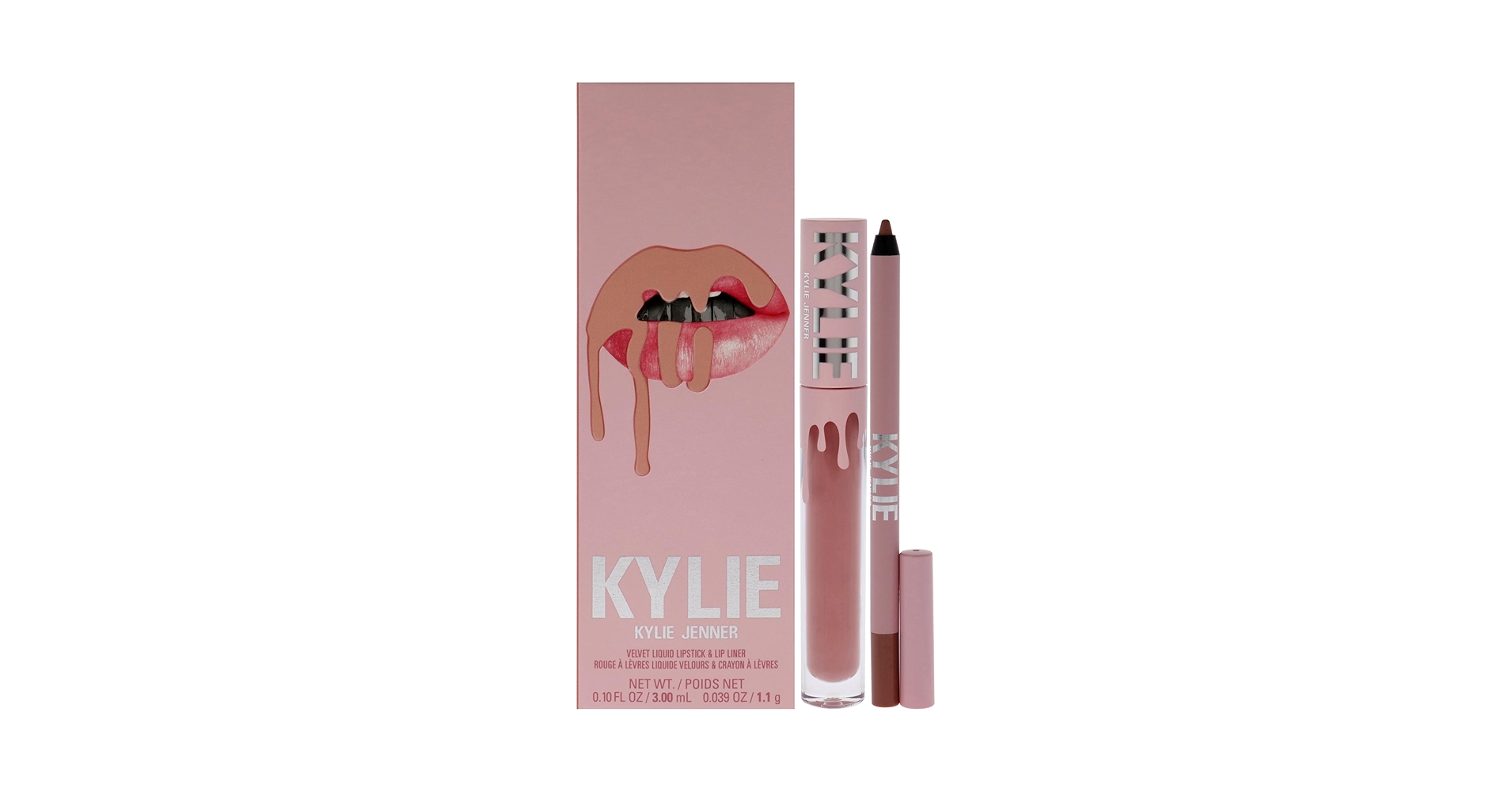 Kylie Cosmetics - Lip Kit 700 Bare Velvet - for Women - 2 Pc