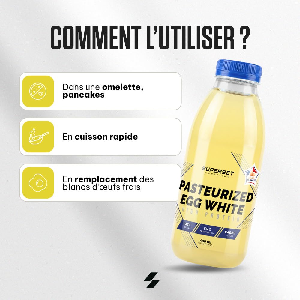 Superset Nutrition Claras De Huevo Pasteurizadas 6x480 Ml 54 g Proteínas Clara Líquida