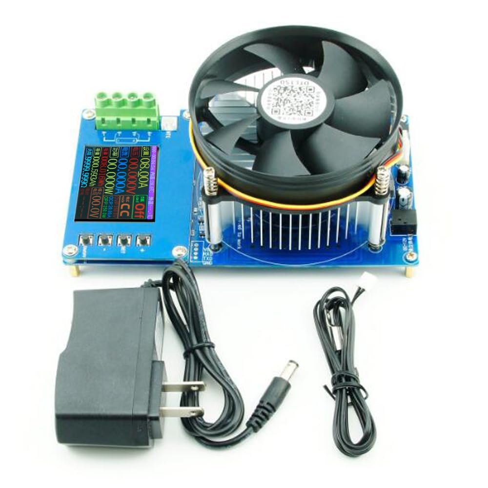 Joleritc 150W 20A Adjustable Constant Current Electronic Load 2.4inch TFT Color Display 4 Working Modes USB Lithium Battery Capacity Tester Discharge Meter