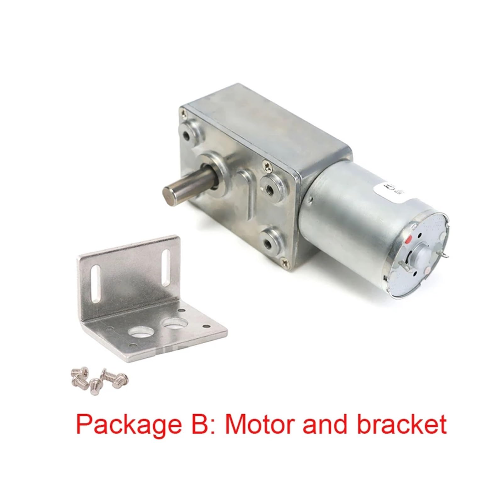 Motorreductor JGY370, 12V, 24V, baja velocidad, alto par, soporte jgy370 + controlador + reductor invertido de potencia, Mini Motor de caja de reducción(Package F,160RPM,DC 24V)